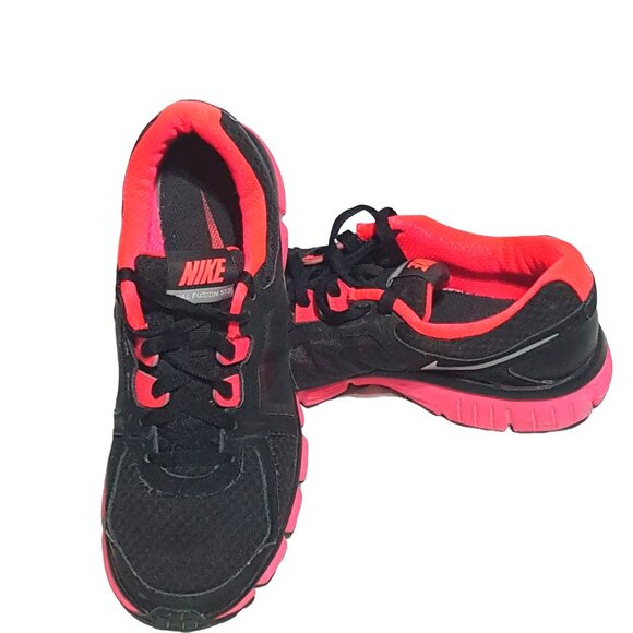 Nike Shoes - Nike Dual Fusion ST2 Trail Black Metallic Running Shoes Women's 9.5   454240 003
